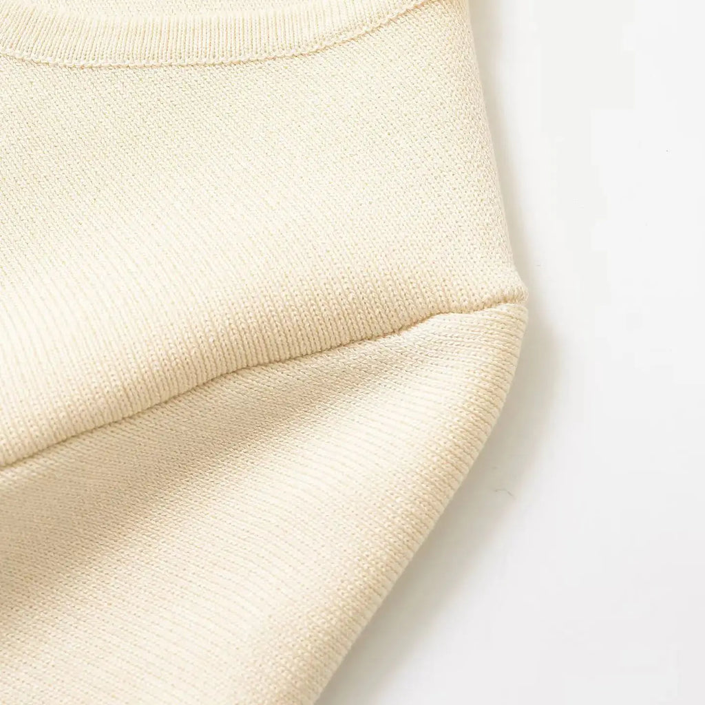 Knitted Belted Midi Dress For Women High Waist A Line