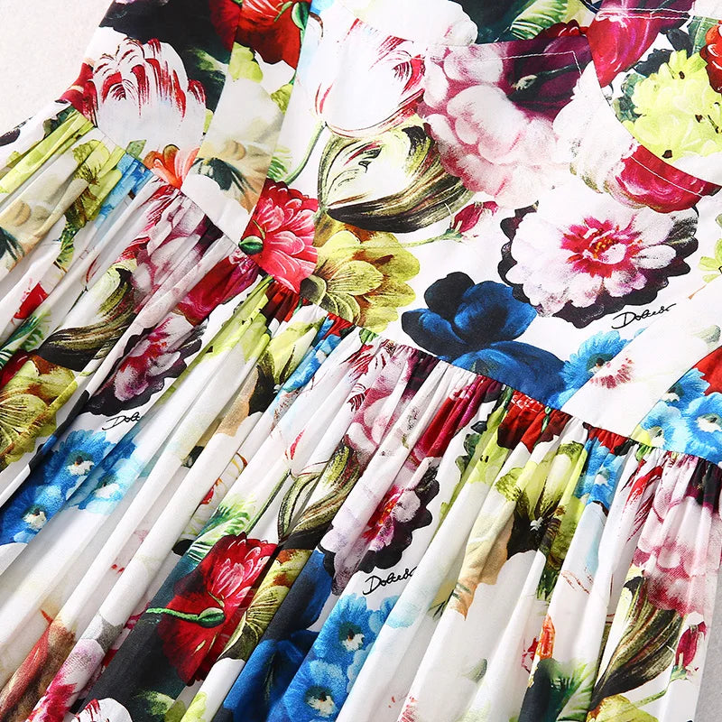 Bohemian Suspender Maxi Dress for Summer Beach Vacation