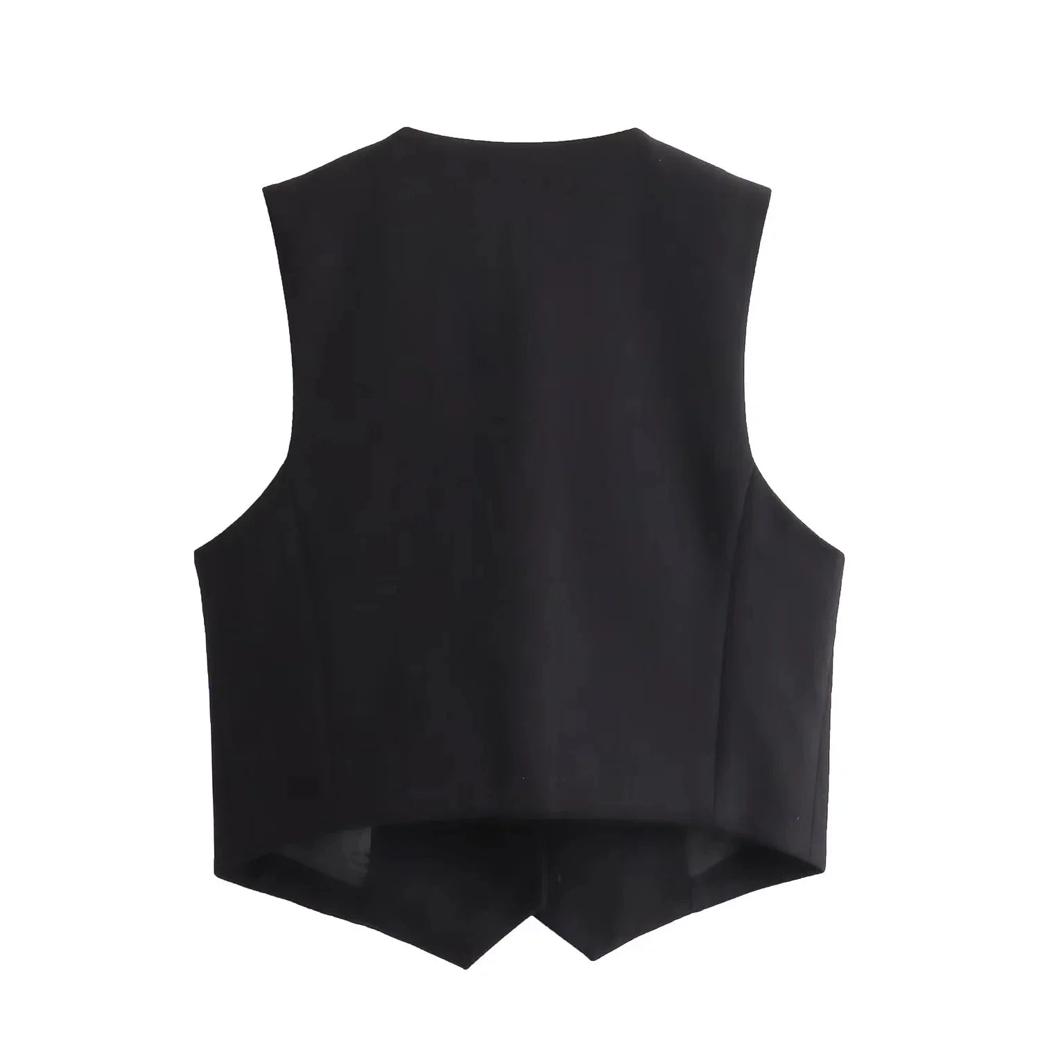 Casual Solid V Neck Sleeveless Vest and Wide Leg Pants Set for Elegant Summer Style