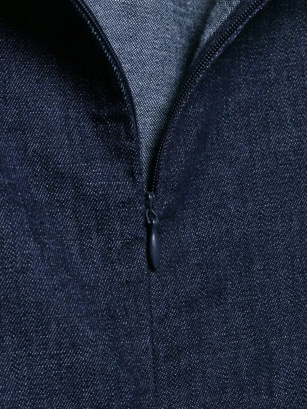 Pleated Slit Dress Round Neck Short Sleeves High Waist Chic