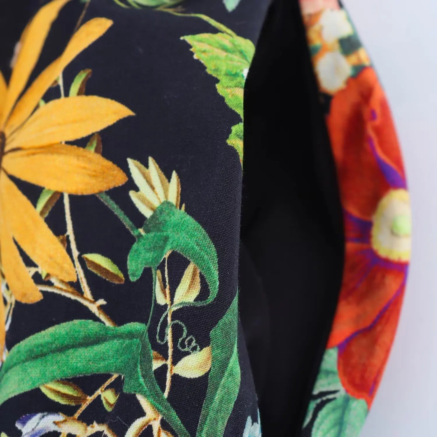 Floral Midi Dress For Women Slim Fit Poplin Summer Chic