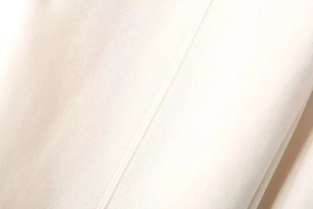 Autumn Women's Thick Hoodie Coat with Drawstring High Waist Loose Casual Pants Set Soft Fleece Lined Streetwear