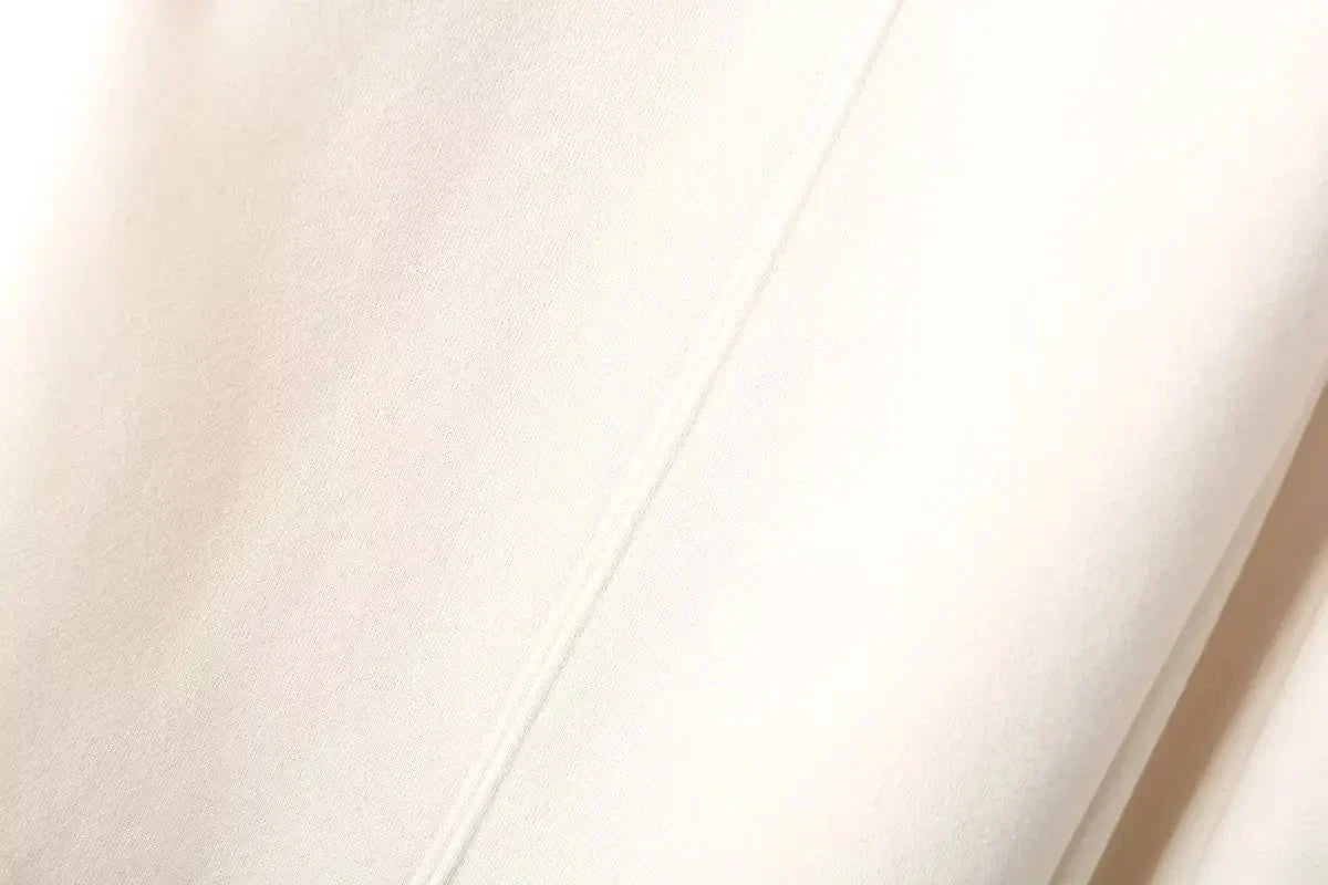 Autumn Women's Thick Hoodie Coat with Drawstring High Waist Loose Casual Pants Set Soft Fleece Lined Streetwear