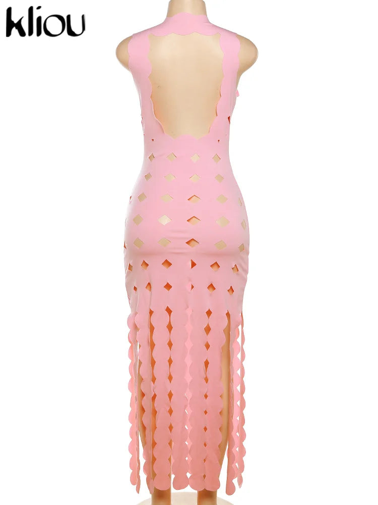 Cutout Mini Dress For Women Backless Sexy Party Club Attire