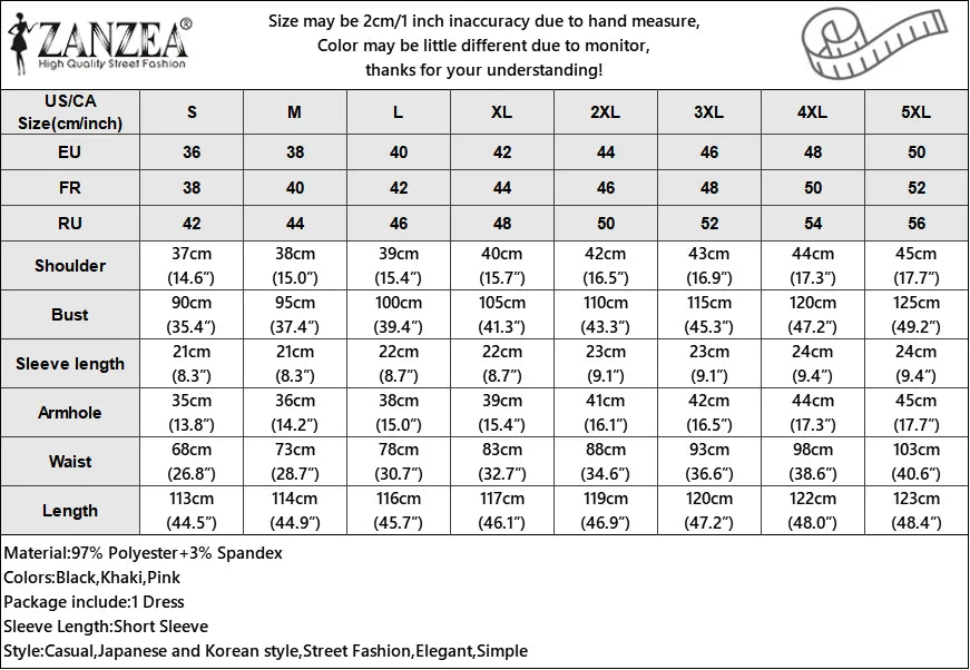 Elegant Women Midi Dress Solid Color Short Sleeve Casual