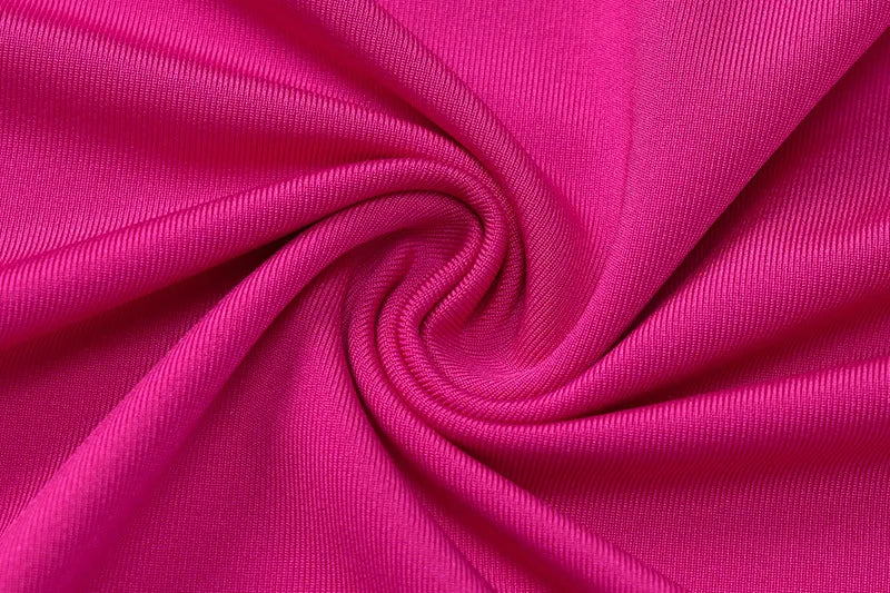 Rose Red Backless Strap Maxi Dress Women Bodycon Party