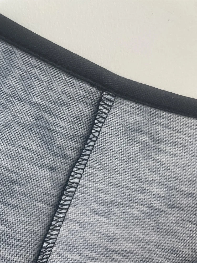 Mint Green Gradient Maxi Dress Side Pocket Short Sleeve