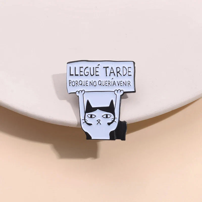 Custom Enamel Pins Cartoon Animal Brooches Unique Lapel Badges Gift for Kids and Friends
