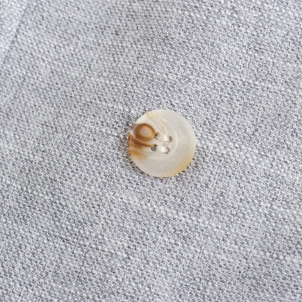 Women's Fashionable Short Double Breasted Casual Suit Coat with High Waist Straight Leg Trouser Set