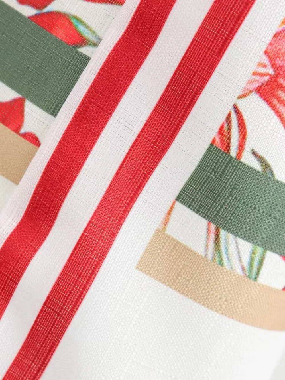 Women's Bohemian Casual Trousers Set with Long Sleeve Shirt and High Waisted Wide Leg Pants