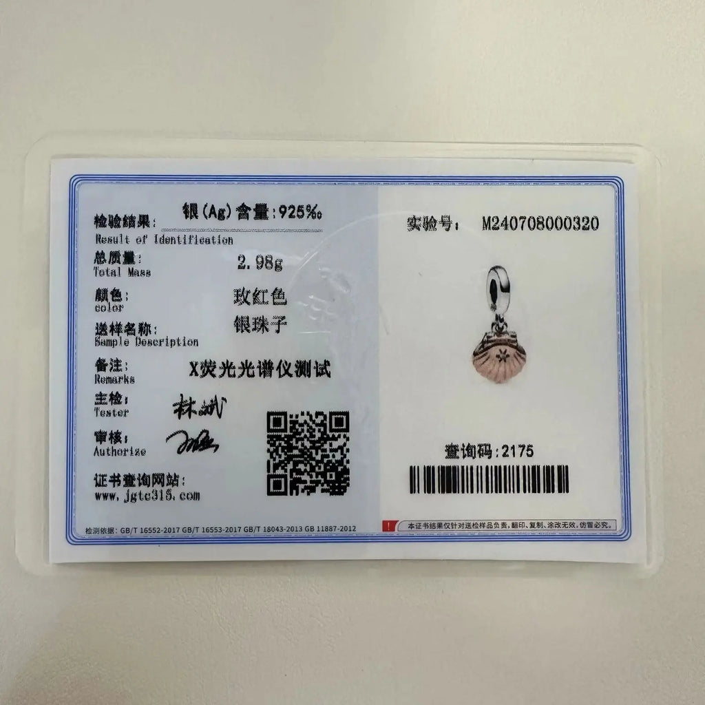 Underwater World 925 Sterling Silver Ocean Animal Pendant for DIY Bracelet or Necklace