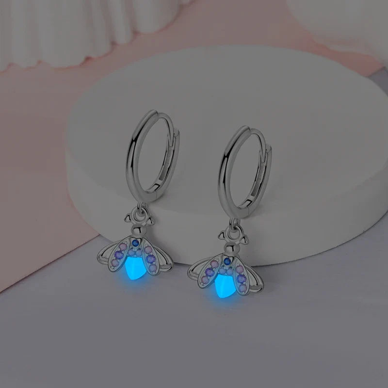 Colorful Butterfly Bee Ladybug Rainbow Flower Earrings in 925 Sterling Silver for Women Fashion Jewelry Gifts