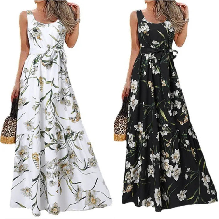 Summer Banquet Dress For Women Long Elegant Classic Gown