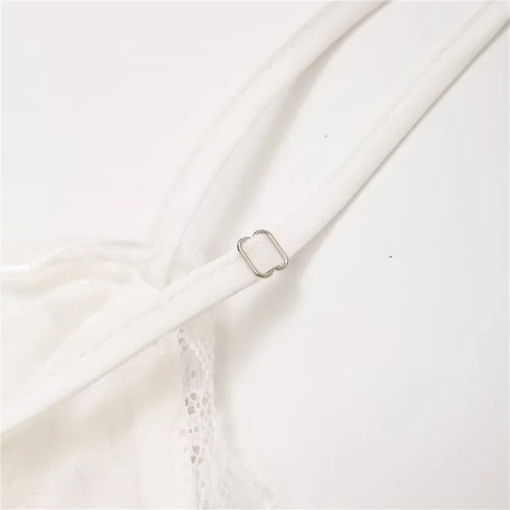 Womens Embroidered Spaghetti Strap Dress Slim Fit Elegance