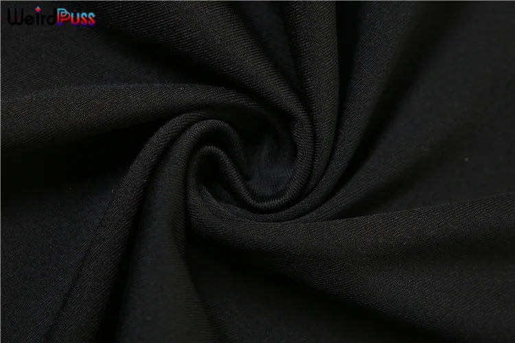 Sexy Mesh Patchwork Hollow Strap Backless Bandage Jumpsuit for Women Slim Fit Streetwear Workout Overalls