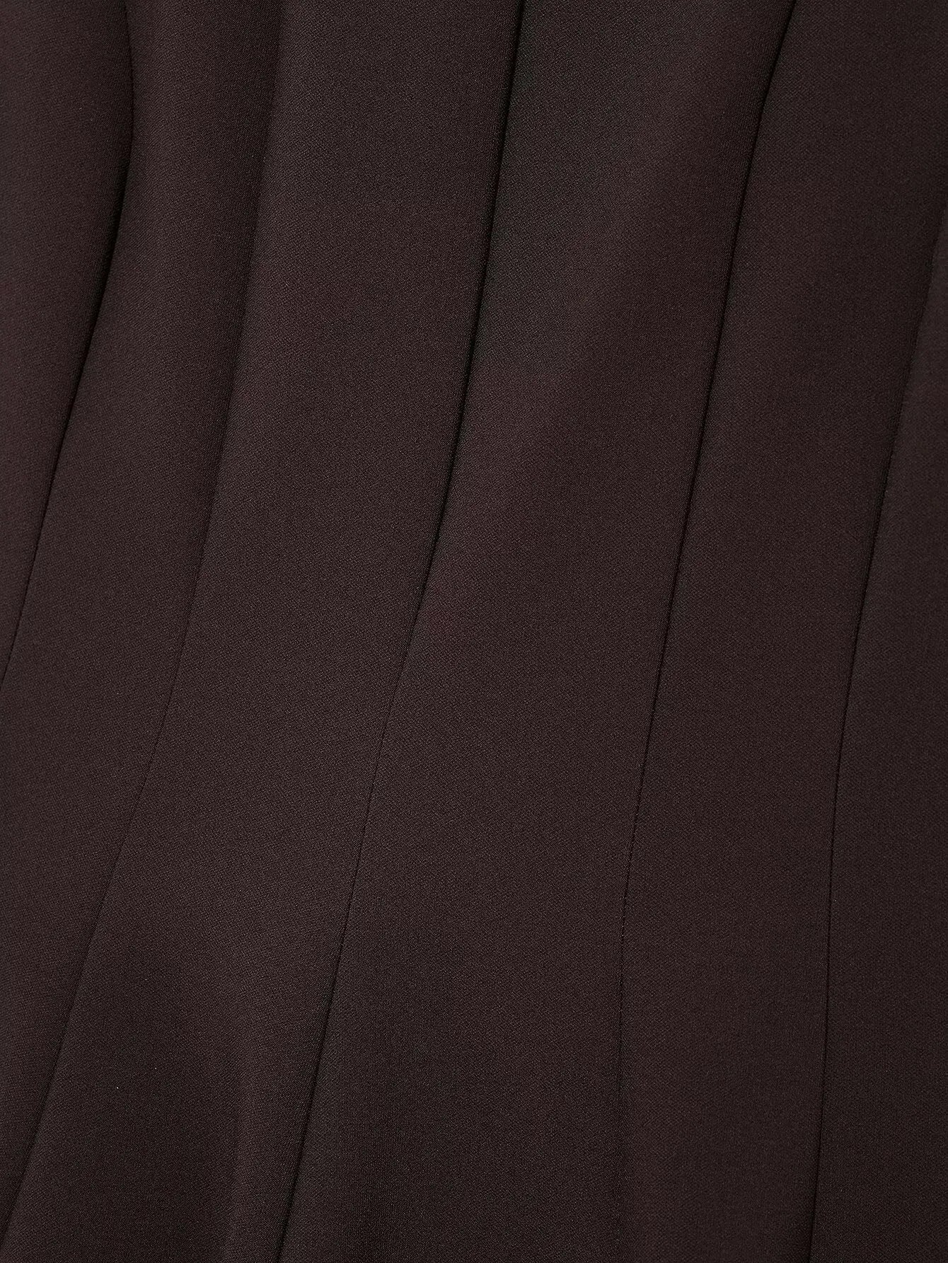 Sleeveless Pleated Mini Dress For Women Casual Office