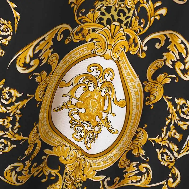 Satin Patchwork Maxi Dress Bat Wing Sleeve Elegant Dress