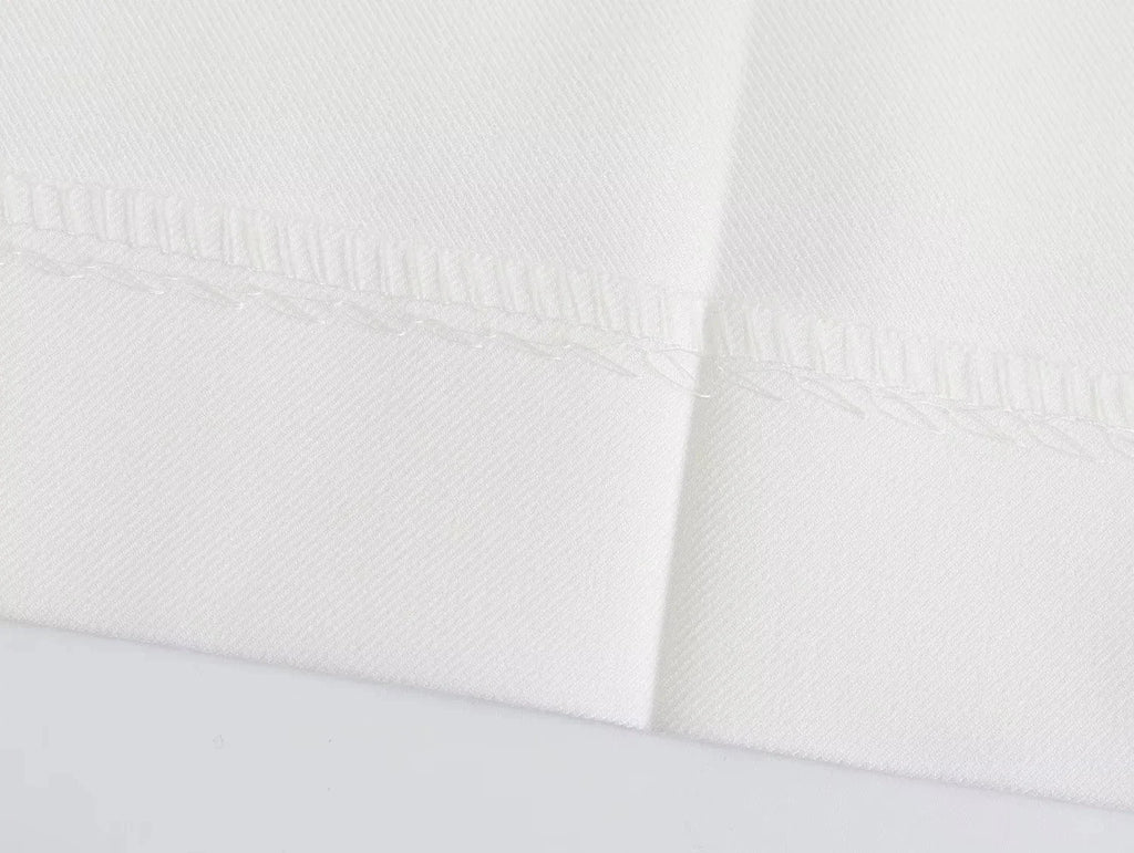 Casual Solid Color V Neck Sleeveless Single Breasted Vest With Elegant Mid Waist Wide Leg Pants Set