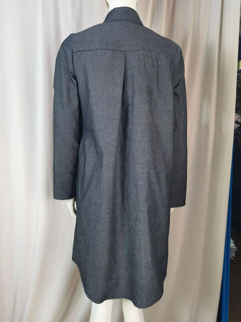 Cowboy Style Long Sleeve Black Dress For Women Retro Chic