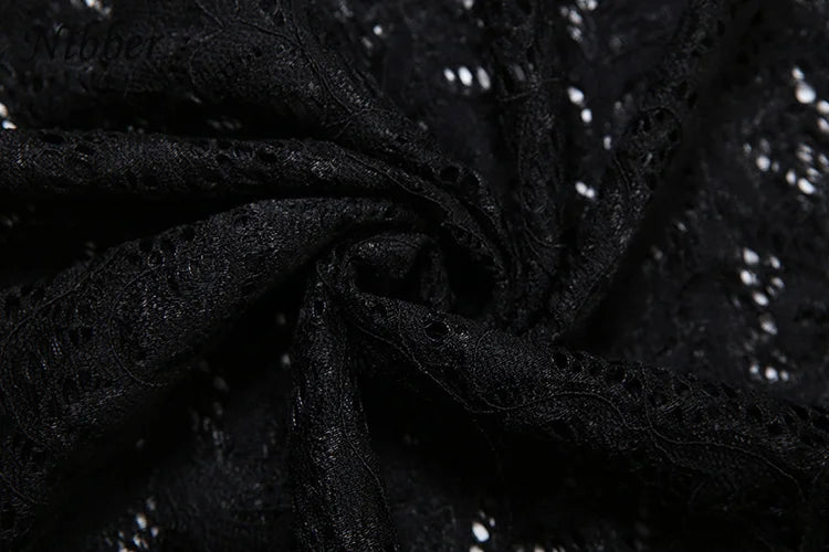 Sexy Mesh Two Piece Set for Women Hipster Mini Camisole and Stretch Skirt Nightclub Party Outfit