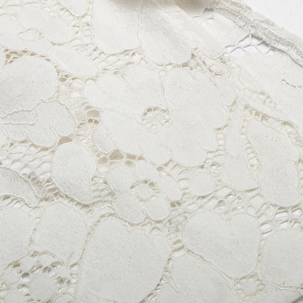 Elegant Women Blouse Lace Hollow Out V Neck Button Down Office Shirt Spring Fashion Top