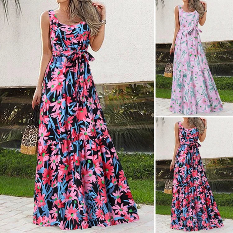 Summer Banquet Dress For Women Long Elegant Classic Gown