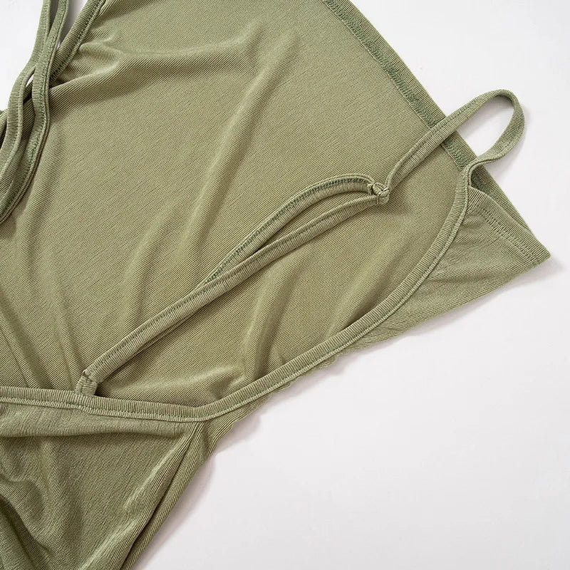 Sexy Bandage Mini Dress Backless Bodycon Party Club Dress