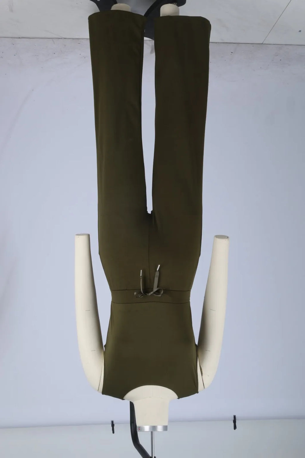 Women's Sleeveless Solid Color Casual Jumpsuit with Drawstring Waist Pockets Straight Leg Thin Commuting Outfit