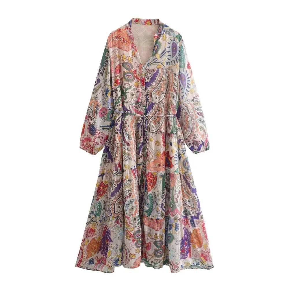 Casual Sleeveless Button Dress For Women Round Neck Split