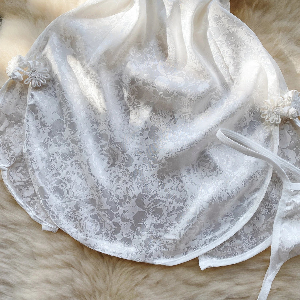 Sexy Anime Cosplay Qipao Bodysuit Nightgown Lingerie