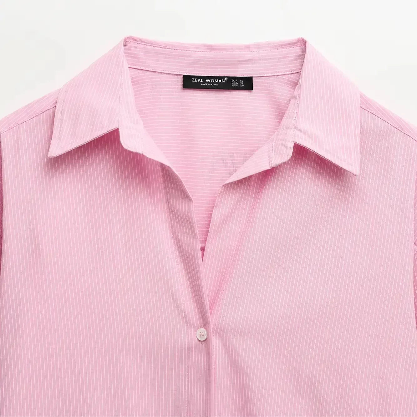 Women's Button Up Long Sleeve Shirt Blouse Casual Streetwear Top for Spring and Summer