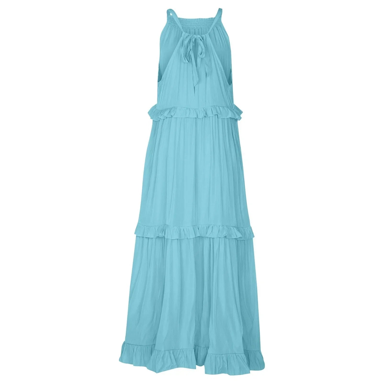 Women Summer Maxi Dress Lightweight Beach Swing Dress