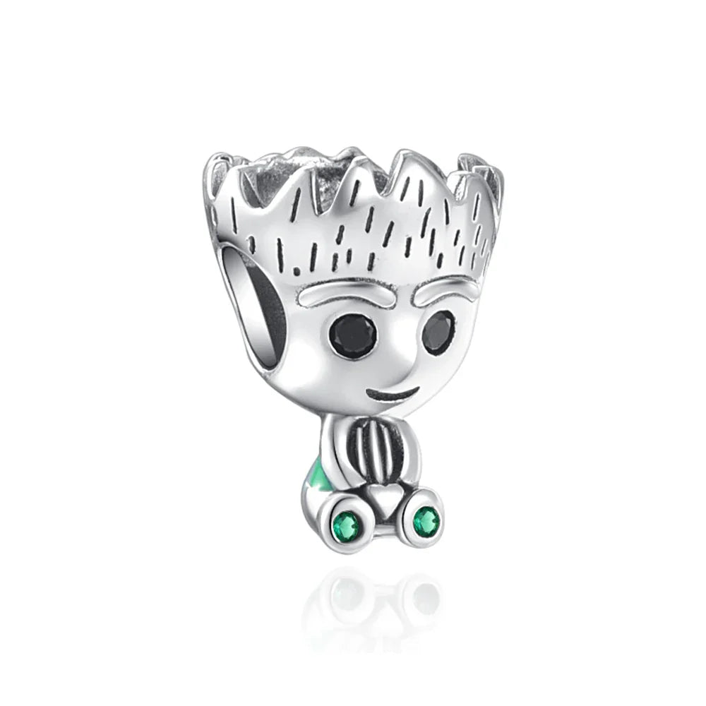 Disney Dumbo Mickey Chain Stitch Dalmatians Charm Beads for 925 Sterling Silver Bracelet Necklace Jewelry