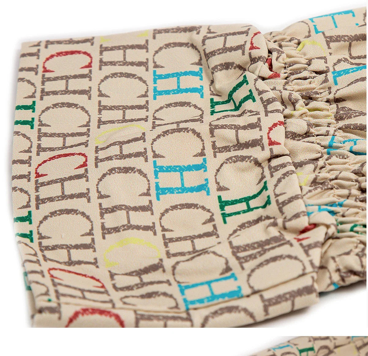 Khaki Printed Long Dress For Women Casual Loose Fit Maxi