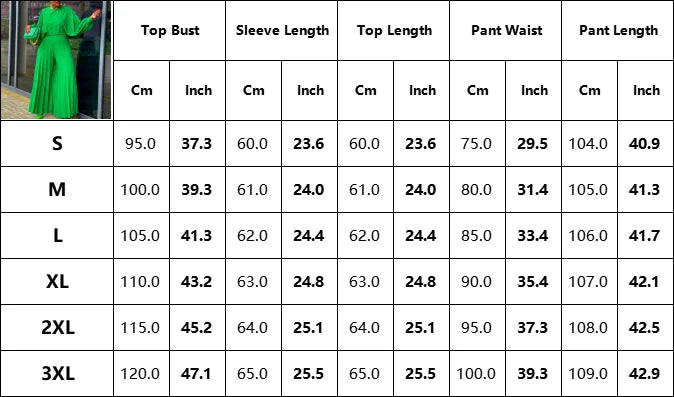 Elegant Two-Piece Women's Pants Set with O Neck Full Sleeve Blouse and High Waisted Wide Leg Trousers Fashionable Matching Outfit