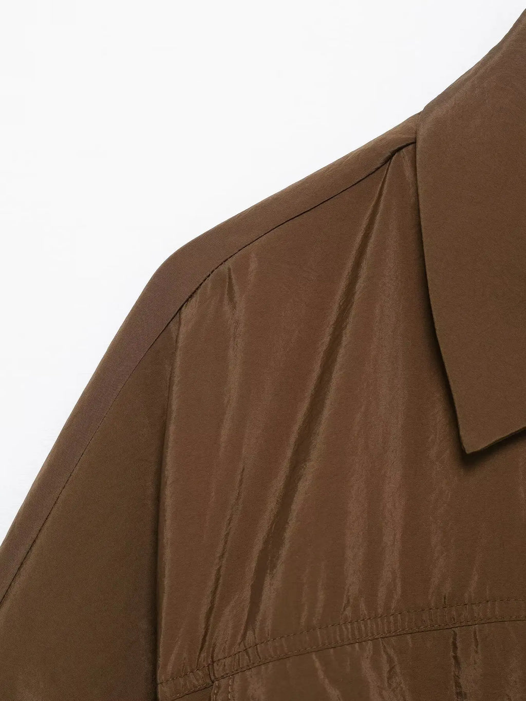 Women's Chic Pleated Tops and Trousers Set with Lapel Long Sleeves and High Waist Pants for Spring Summer Fashion