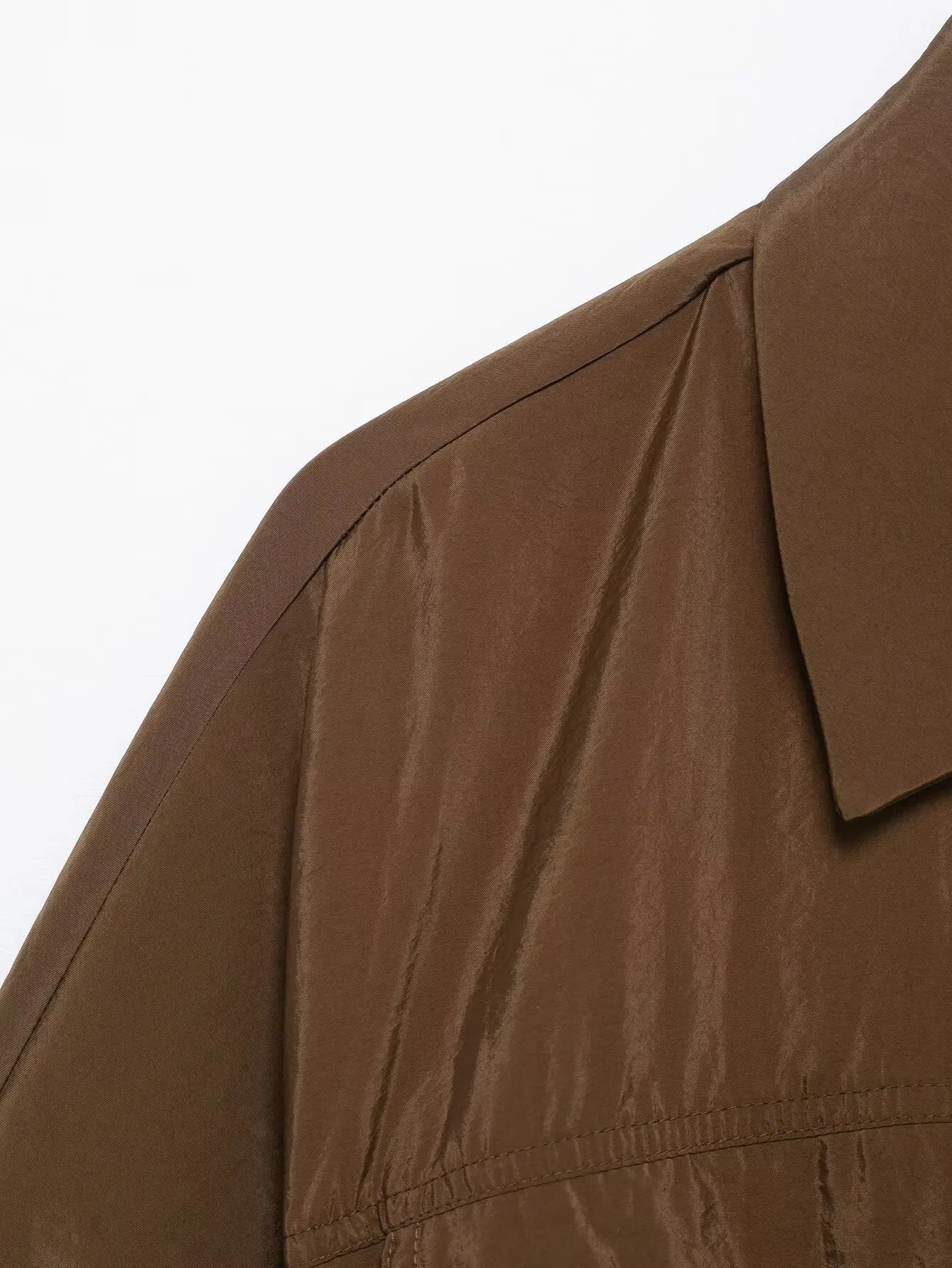 Women's Chic Pleated Tops and Trousers Set with Lapel Long Sleeves and High Waist Pants for Spring Summer Fashion