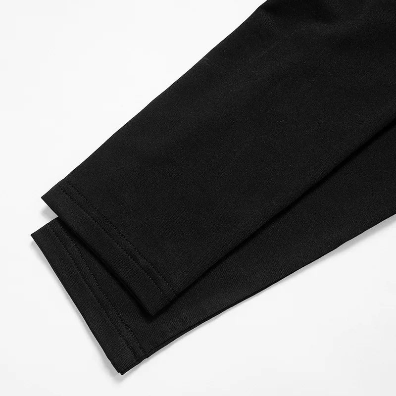 Autumn Square Collar Pullover Dress With Long Sleeves