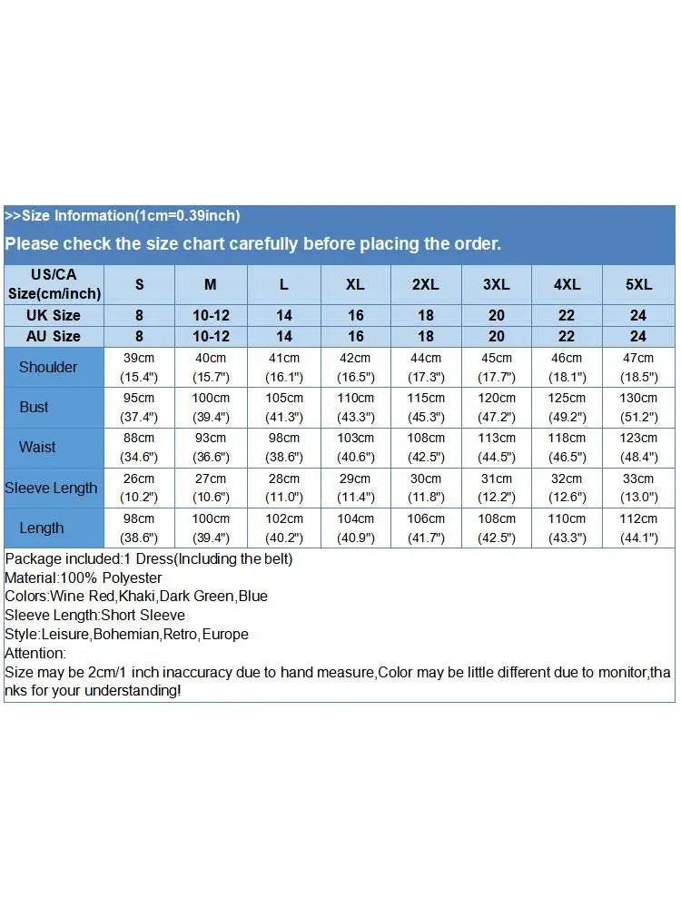 Womens Summer A Line Sundress Knee Length Casual Dress