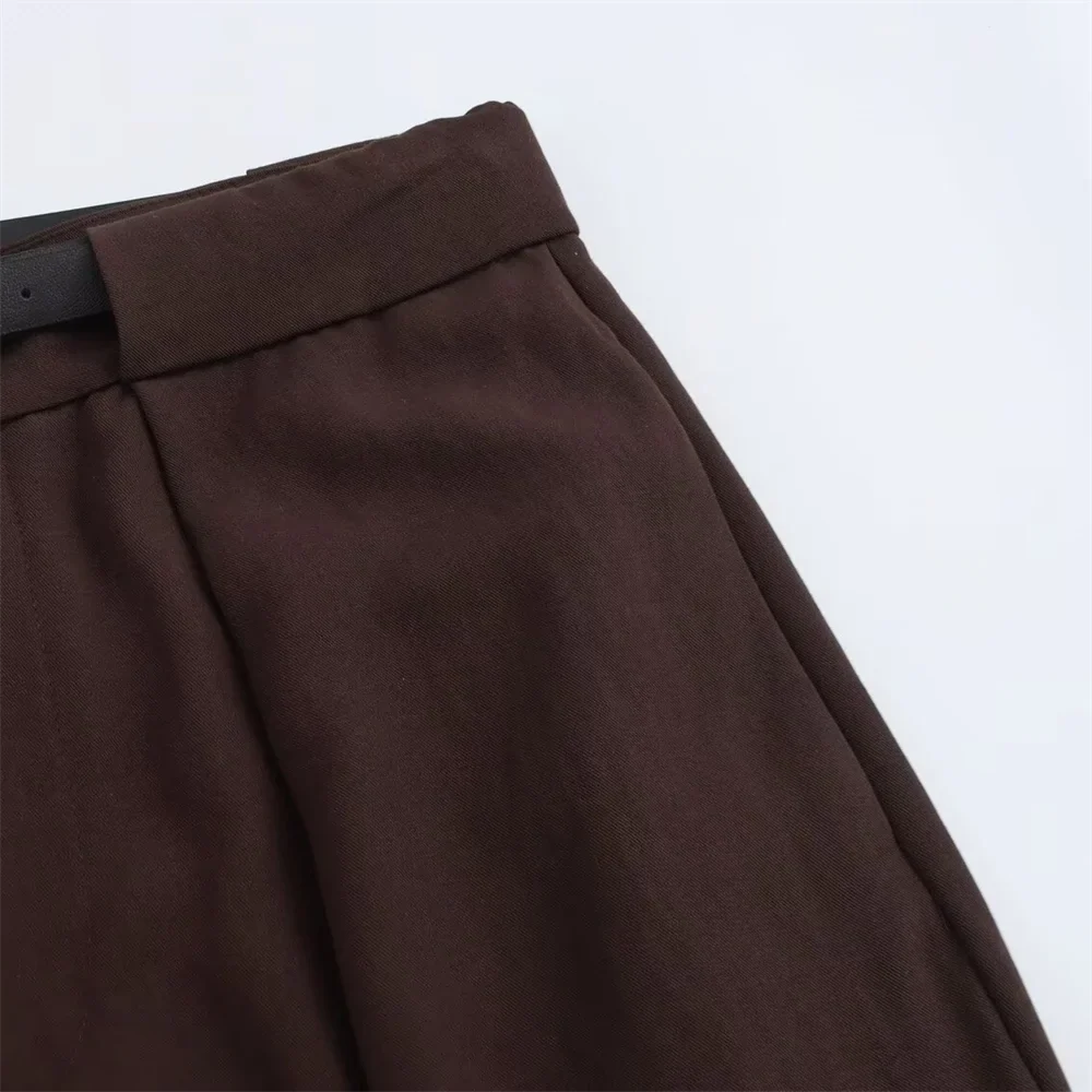 Women's Casual Slim Fit Striped Vest and Pants Set for Versatile Autumn Fashion