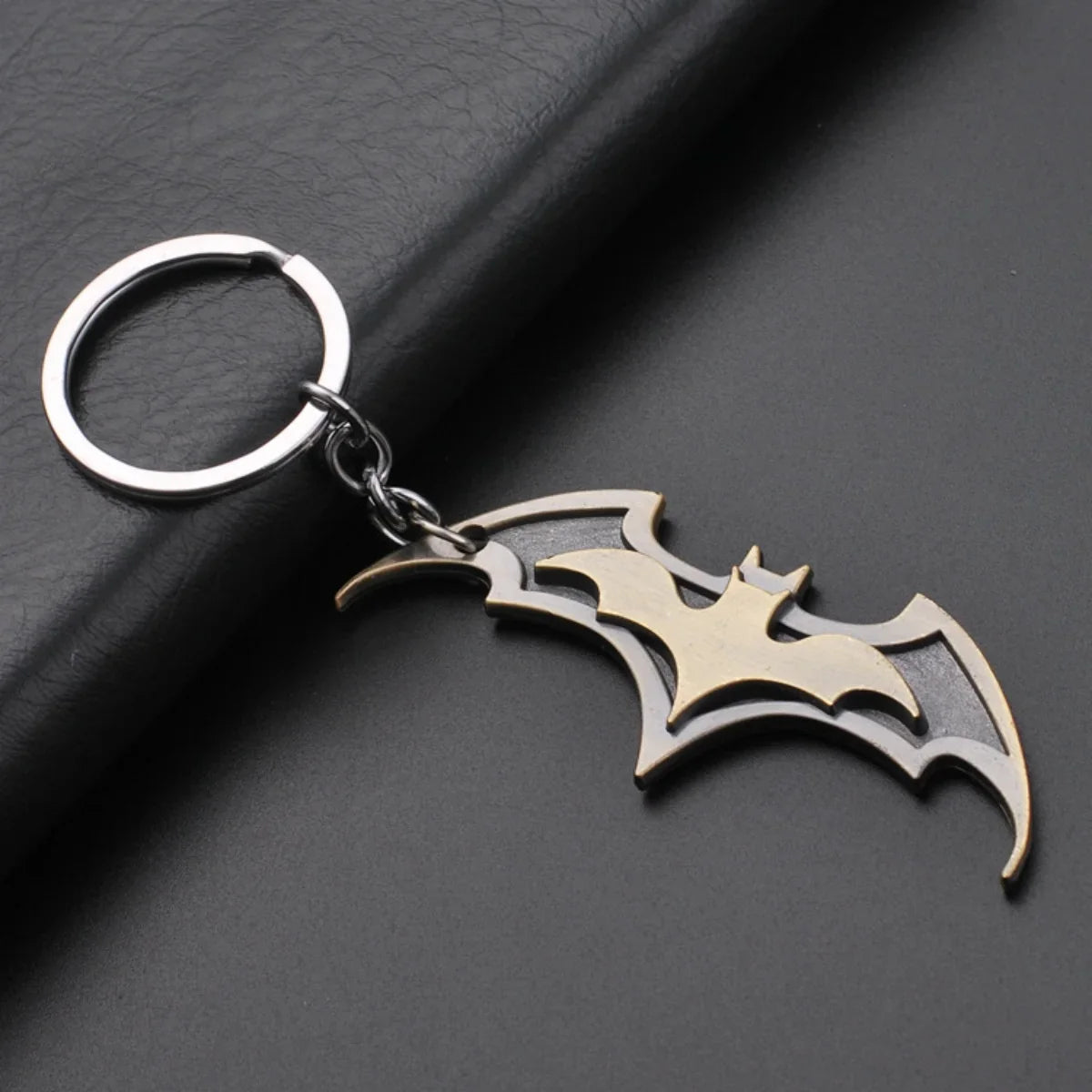 Anime Bat Keychain for Couples Creative High-End Car Accessory for Men and Women