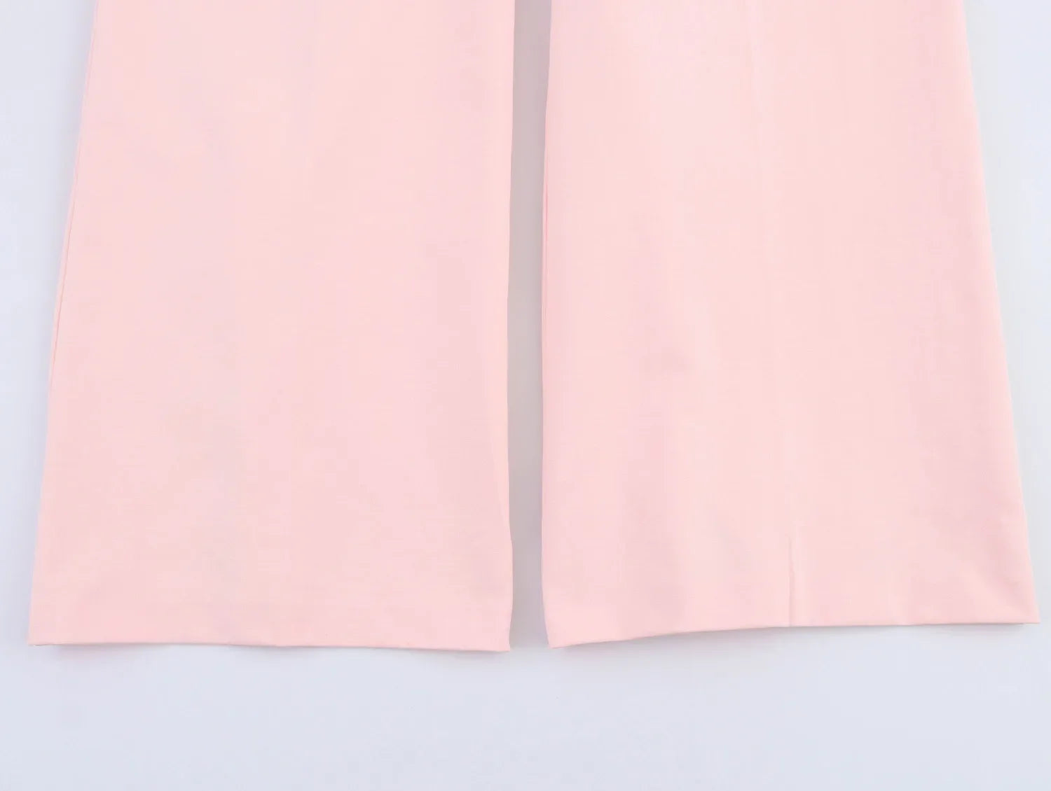 Women High Waist Straight Leg Jumpsuit with Halter Neck Sleeveless Design Side Zipper Wide Leg Pants Chic Spring Summer Outfit