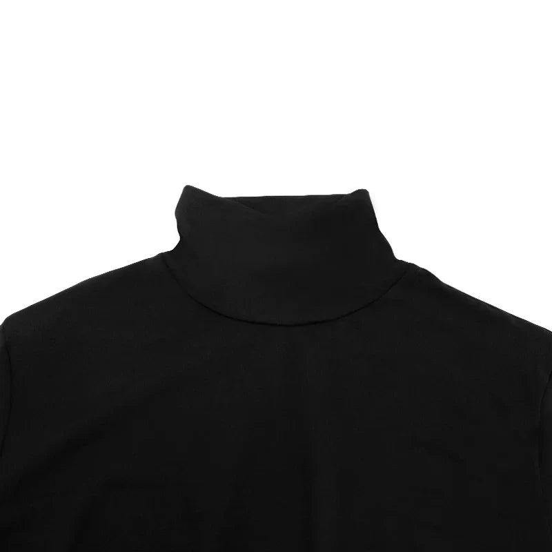 Autumn Long Sleeve Turtleneck Maxi Dress For Women Chic