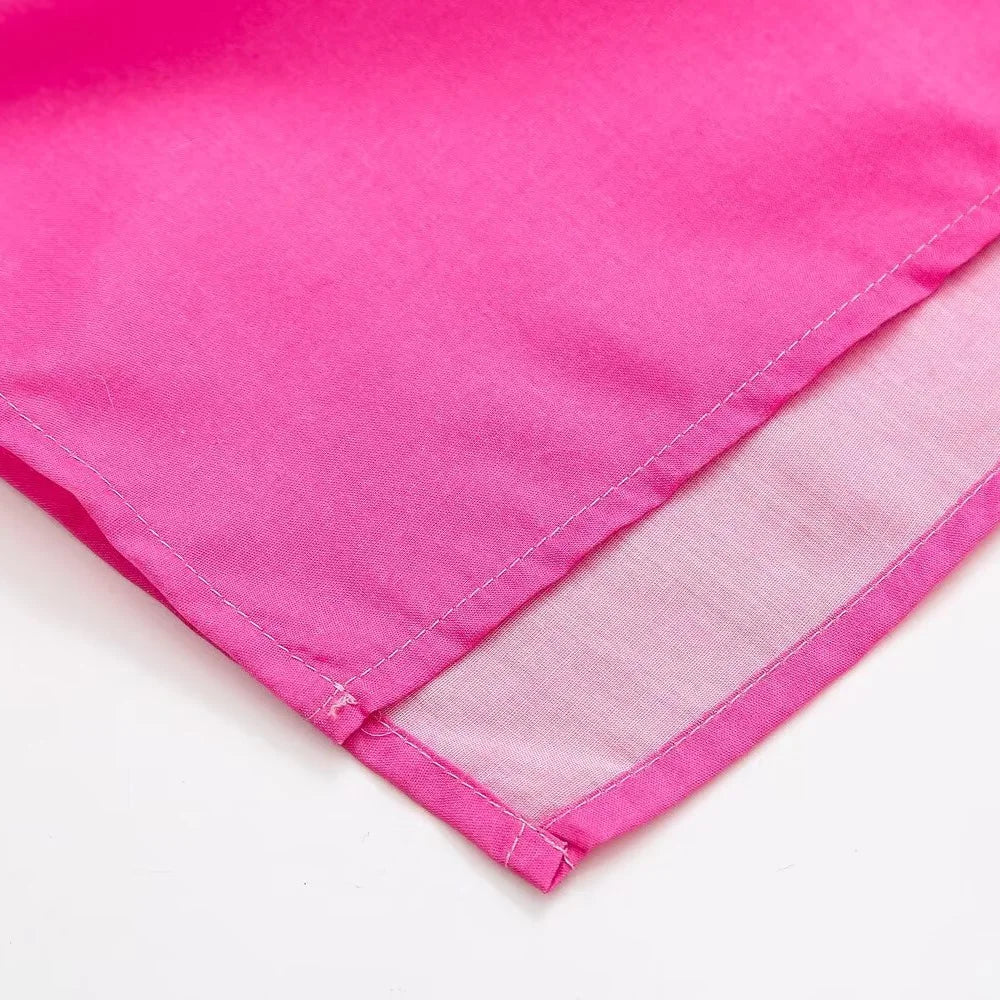 Women's Sleeveless Wrap Dress Printed Slim Fit Casual