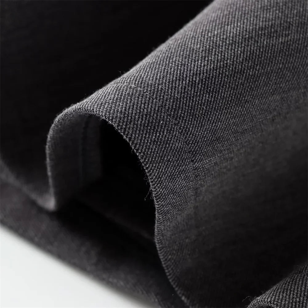 Women's Detachable Butterfly Knot Back Hanging Neck Vest with Pleated Skirt and Pants Set Spring Summer Fashion Ensemble