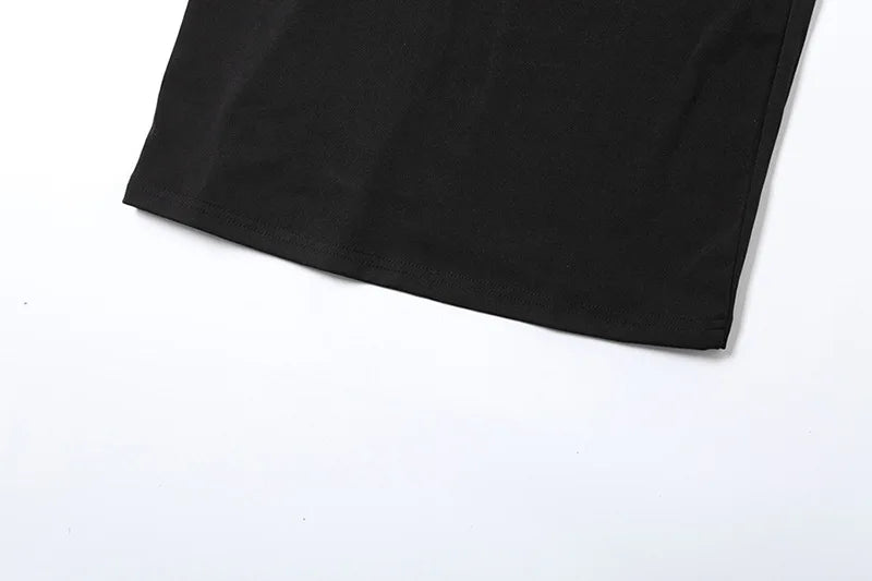 Y2K Strapless Backless Maxi Dress Lantern Sleeve Party