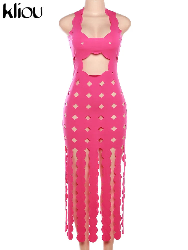 Cutout Mini Dress For Women Backless Sexy Party Club Attire