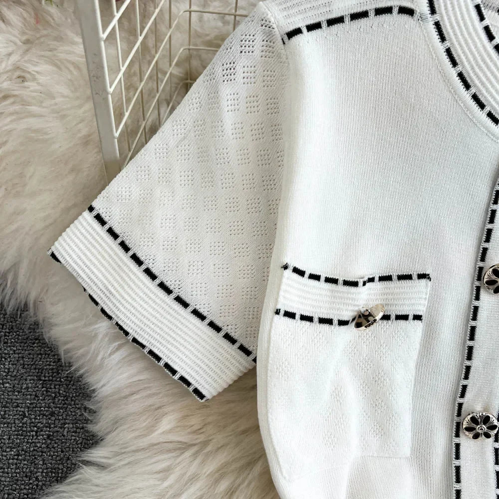 High Waist Retro Dress For Women Summer Elegant Style