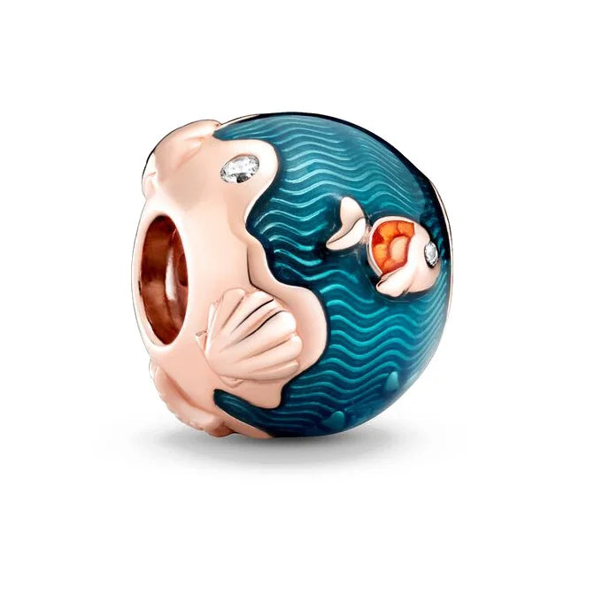 925 Sterling Silver Turtle Charm Pendant for Ocean Bracelet Women's Jewelry Gift