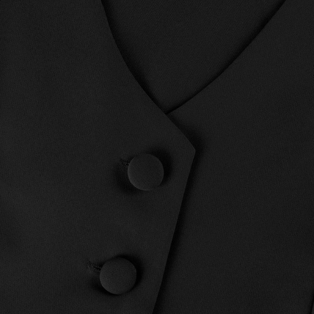 Sleeveless V-Neck Vest and Wide Leg Pants Suit for Women